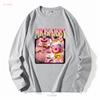 Limited Mr Blobby T Shirt Oversize SweaT BGL long or short sleeves vintage Washed Versatile Top For Everyday Wear