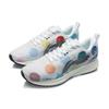 Li Ning Red Hare 4 V2 Cushioning Slip Resistant Low Top Running Shoes Women's Blue White ARMQ012-2
