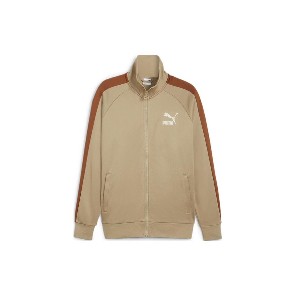 Puma T7 Iconic Track Jacket Men Jacket Khaki 539484-83