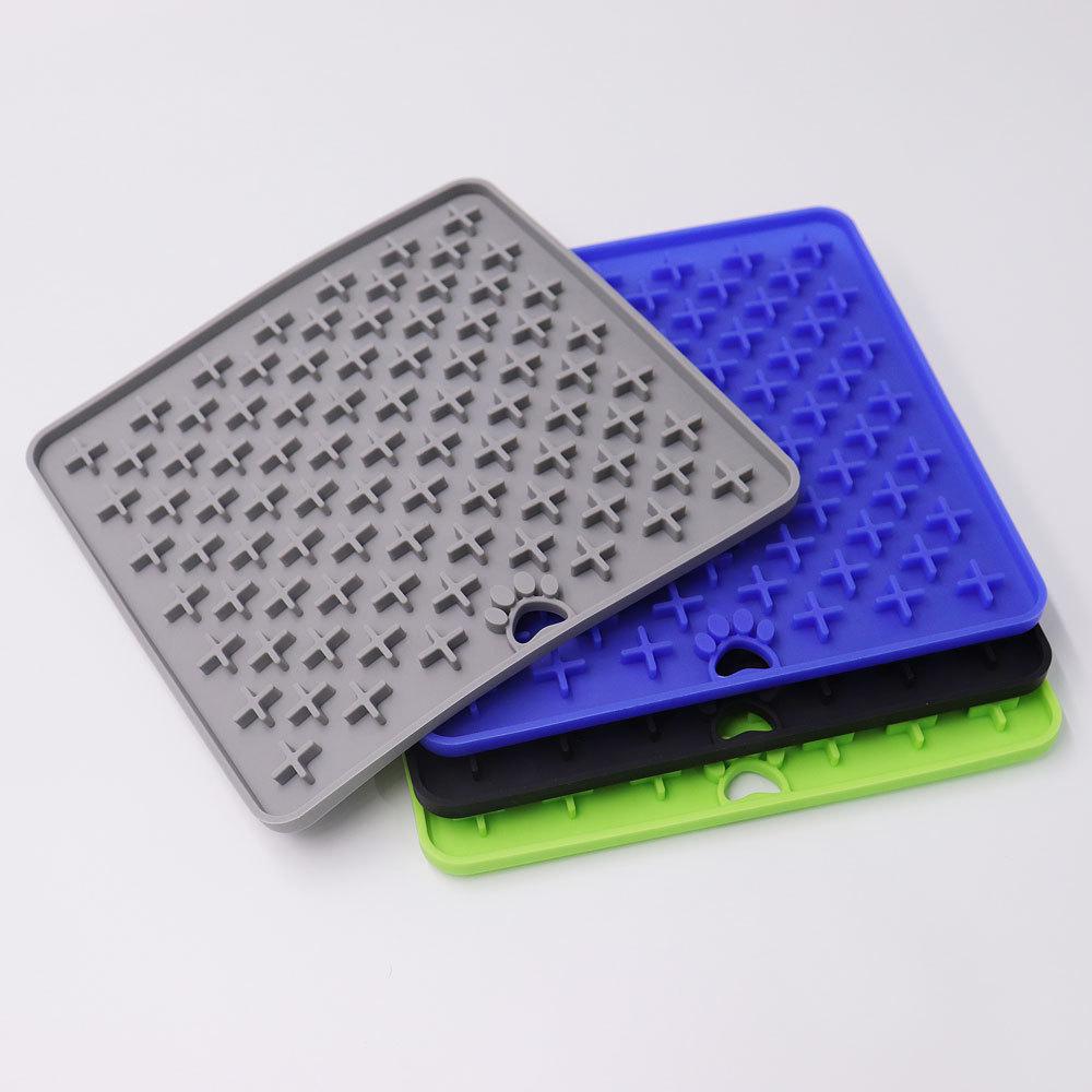 Set Leccapiedi in Silicone con Ventosa per Animali Domestici: Trio Slow Feed & Arricchimento per Cani.