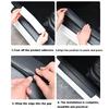 Carbon Fiber Car Sticker Protector Strip Auto Door Sill Waterproof Protect Film For Ford ST Fiesta Focus Edition Car KUGA Mondeo