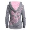 Womens Fashion Butterfl  Print  Hoodie  Sweatshirt Tops Sweatshirt