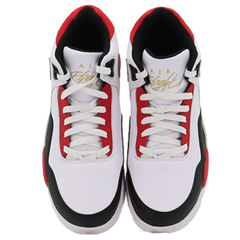Nike Flight Legacy White Red Black Sneakers DD8493-169