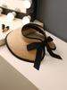 Women's Summer New Style Sun Hat Large Brim Empty Top Straw Hat UV Protection Non-Lightproof Big Brim Hat Travel Cap