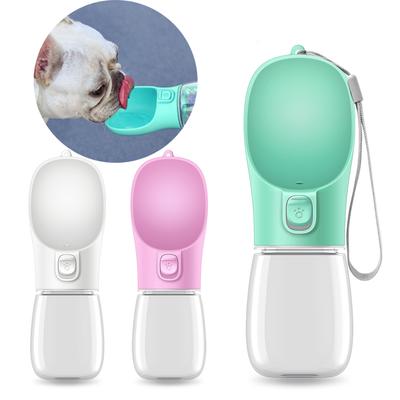 כלב לחיות מחמד בקבוק מים נייד מזין שתייה לכלבים קטנים וגדולים חתול טיולי חוץ עמיד בפני דליפה גור כלבים מתקן מים קערת ציוד לחיות מחמד