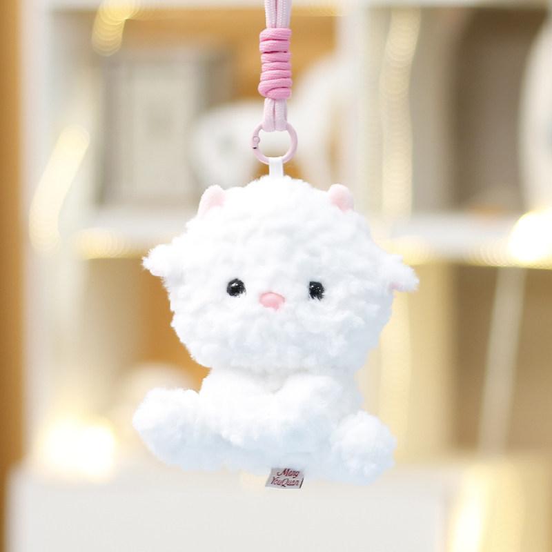Soft Plush Penguin Plushie With Keychain Car Ornament For Kids Girls
