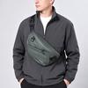 Black Men Chest Bag New Casual Crossbody Fanny Pack Unisex Membrane Sports Bag Outdoor Cycling Shoulder Waist Bag Travel Daypack