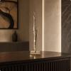 Abstract Aluminum Sculpture Sturdy Coffee Table Decor Accent Modern for Bookcase