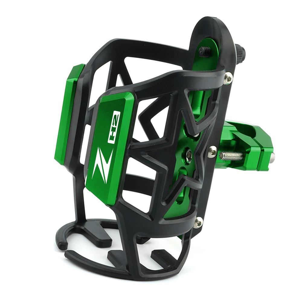 

Для Kawasaki ZH2 Z H2 Zh2 2022 2023 аксессуары для мотоциклов, бутылка для воды, термос, держатель для напитков зелёный