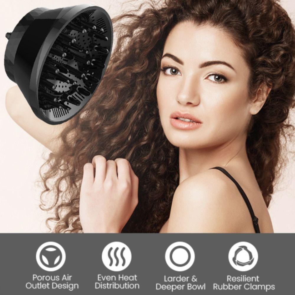 Universal Foldable Hair Dryer Even Heating Hair Dryer Wind Hood Hair Dryer Diffuser  Barbershop