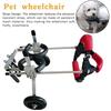 Adjustable Dog Wheelchair 2 Wheels Pet Wheelchair Pet Mobility Aid  Small And Medium Dog