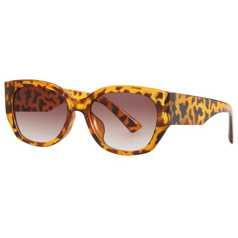 Korean Cat Eye Large Frame Sunglasses - Trendy, Slimming, High-End Outdoor Sun Protection
