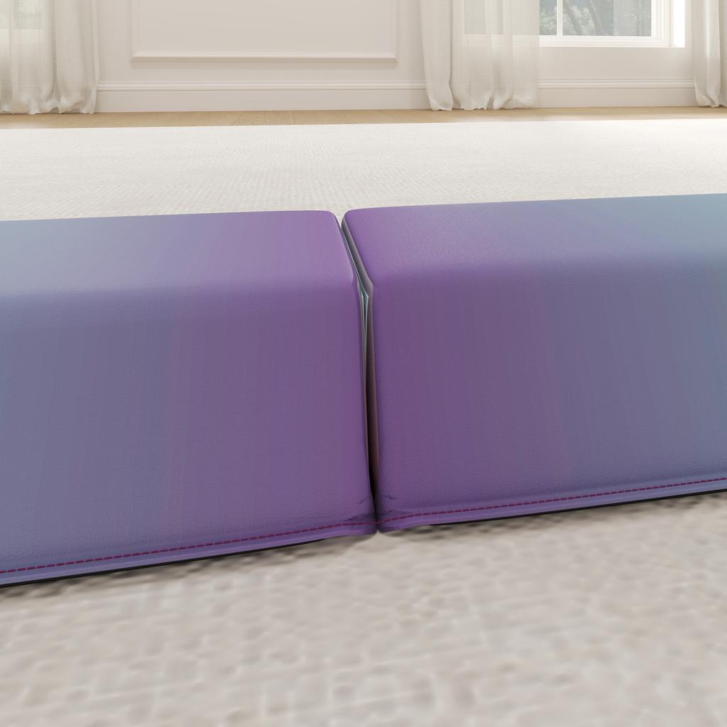 236 cm Foldable Balance Beam for Teenagers 80kg Colorful