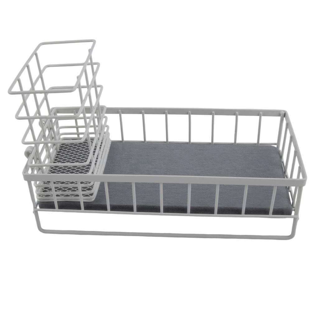 Quick Drying Sink Organizer with Diatomaceous Stone for Kitchen Use