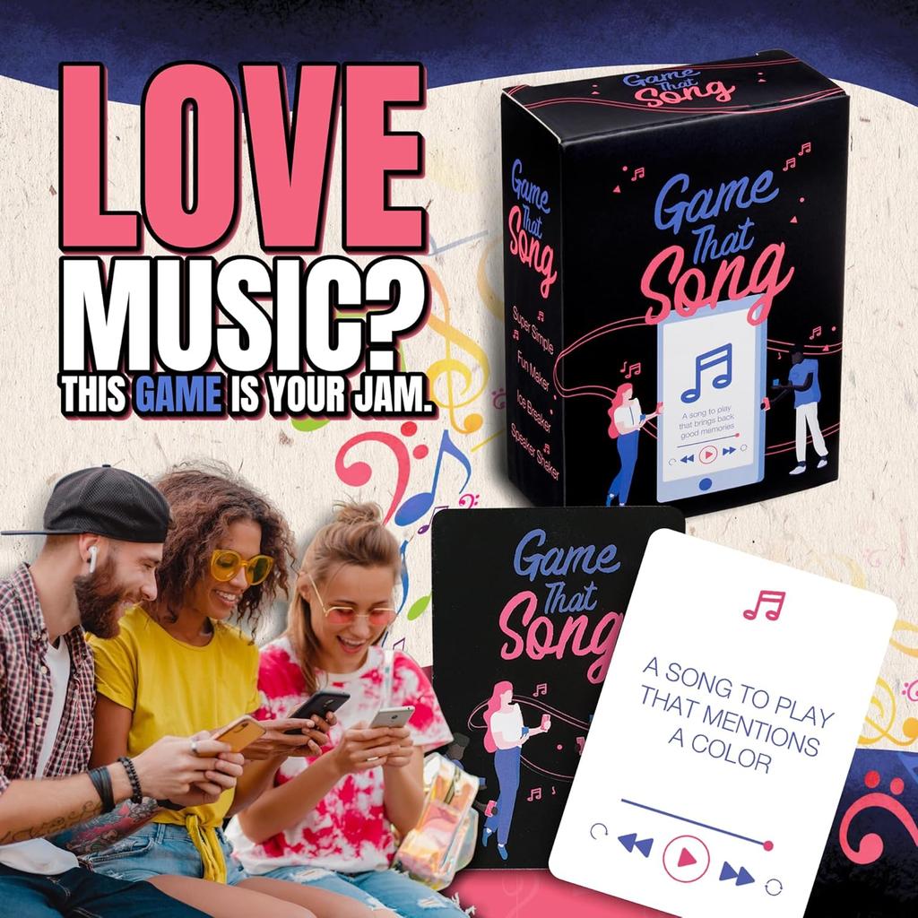 Game That Song Fun Music Entertainment Gatherings