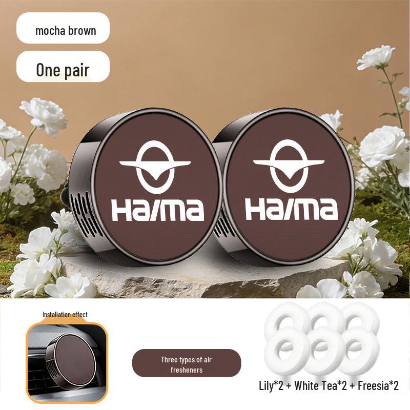 Haima Car Aroma Diffuser: Long-lasting, Light Fragrance for Odor Removal