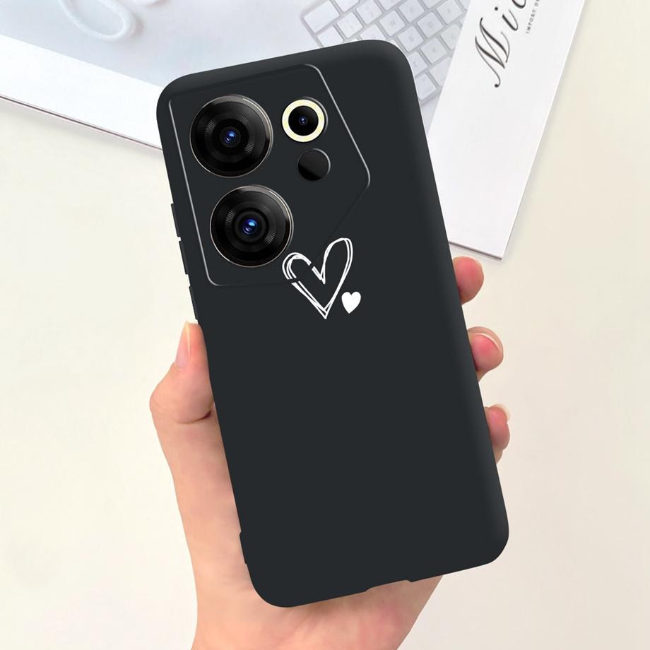 Phone Cover For Tecno Camon 20 Pro 4G 5G Case Soft Silicone Love Heart Jelly Capa For Tecno Camon 20 Premier 20Pro Camon20 Funda