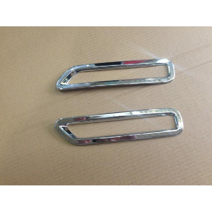 Rear Fog Light Cover Trim for 2015- Nissan Murano ABS Chrome Foglights