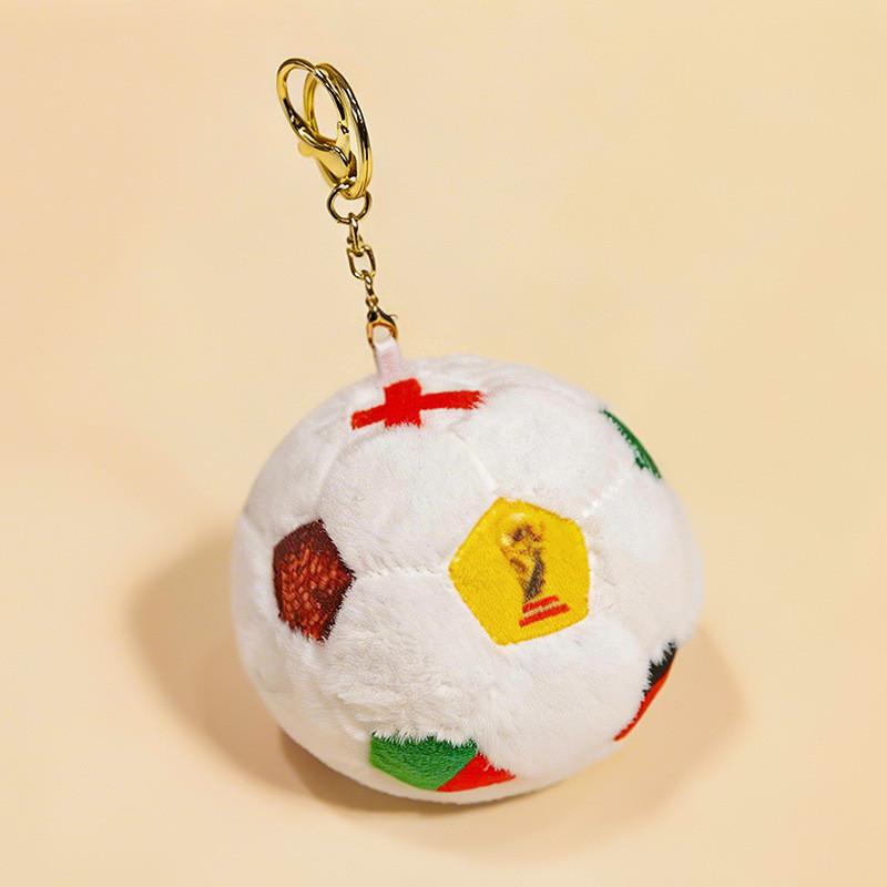 Global Football Cup Plush Doll With Pp Cotton Filling For Game Day Prizes And Collectors