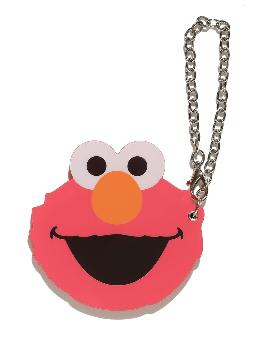 Улица Сезам Рынок Вырубной Зеркальный Брелок SSMUGG246407 Женский Красный Один Размер