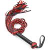 Soft Faux Leather Whip - Harness Handle Whip Teaching Training Tool Horse Riding
