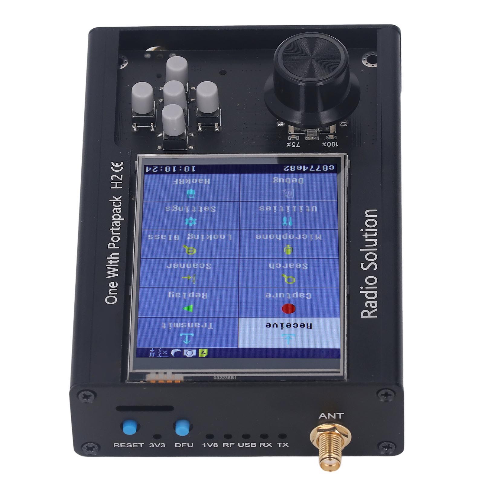 

Радиоприёмопередатчик 1МГцПолнофункциональный любительский радиоприемопередатчик SDR 6 ГГц с 5 антеннами