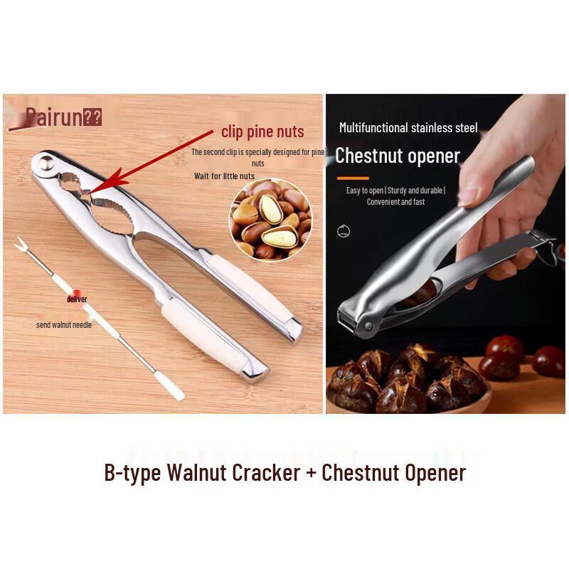 Stainless Steel Household Nut Cracker