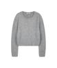 MARDMARD Hairy Crop Pullover - Grey