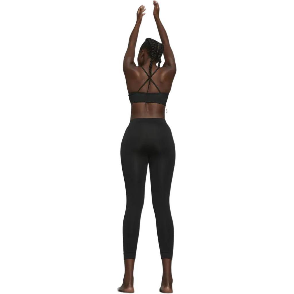 Puma Studio Foundations Comfortable Simple Soft Skin-Friendly Sports Long Pants Women bottoms Black 523303-01