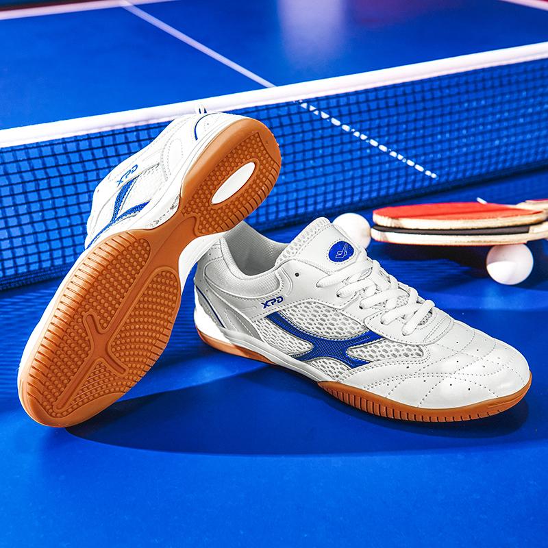 36-47 Scarpe da badminton professionali antiscivolo e resistenti all'usura classiche per assorbimento degli urti Scarpe da ping pong Scarpe da allenamento
