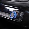 Car Central Control Knob Trim For Toyota GR Supra MK5 A90 2019-2022 Aluminum alloy Air Conditioner Volume Knob Ring accessories