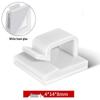 R-Type Self-Adhesive Cable Clip for Secure Wire & Network Cable Management