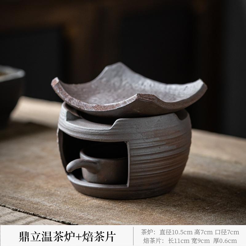 

Brown black Ceramic Wax Melt Burner Aromatherapy Oil Diffuser Wax Burner Fragrance Diffuser Palo Santo Burner candle holder