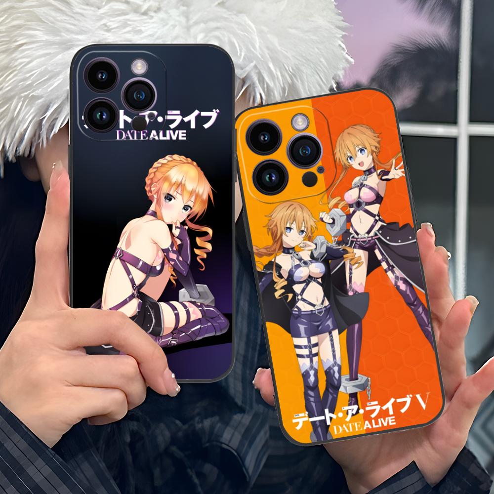 Date a Live Yamai Kaguya Matte Mobile Phone Case for iPhone 17 16 15 14 13 12 11 X XR XS 8 7 Air Pro Max Plus Mini Colorful
