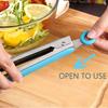 Silicone Kitchen Tongs for Baking Barbecue Steak Frying Frying, Heat-Resistant Food Clamps