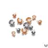 10pcs Pearl Shell Charms 13x15mm Small Ocean Shell Pendants for Jewelry Making Crafting Accessories