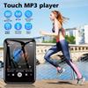 Bluetooth Touch Screen MP3 Player 2.4 Inch Built-in Speaker Portable HiFi Music Player MP3 Walkman Video Playback Voice Recorder