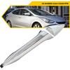 Door Handle For 11-16 Hyundai Front Elantra Right Chrome W/ Cover Plastic