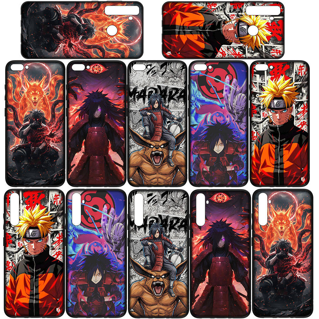 Phone Case for iPhone 17 15 16 Plus Xiaomi Poco X7 X6 F8 F7 M8 C85 C75 Redmi Note 14 12 11 13 Pro Max A4 14C 15C Uchiha Madaras Comics Narutos Cover