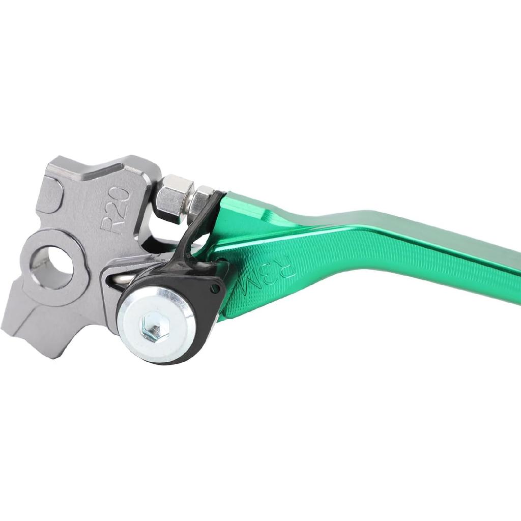 Motorrad Kupplungsbremshebel für KX250 2021-2026, KX450 2019-2026, KX250X/KX450X 2022-2026, KX250XC 2022 Dirt Bike, Grün