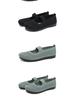 Sommarskor för kvinnor, slip-on, andningsaktiva, mjuk sula - Lågskurna, perforerade för komfort