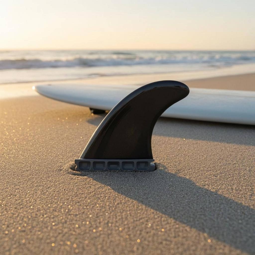 3 Pieces Future System Fins Long-Lasting Pvc Future Design Fins Surfboard Tail Rudders Lightweight Surfing Equipment