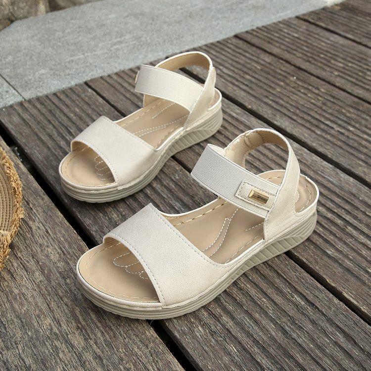 

Обувь больших размеровповседневные сандалииженские спортивного стиляудобная обувьсандалии с открытым носком 43 бежевый