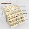Elegant Multi-Layer Jewelry Storage Box for Necklaces & Earrings, Large Capacity Gift Box