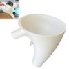 1PC Plastic Powder Funnel Easy Pour Flour Funnel Comfortable Grip Wide Mouth Food Funnels Spillproof for Kitchen Aid Artisan