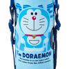 Sanrio Water Direct Stainless Steel Doraemon with Shoulder Character SANRIO Children's Bottle, 380ml, Drinking, One-Touch Cup, 2-Way Bottle, (I'm