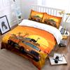 Truck carrying assorted animals. Bedding sets Duvet cover sets Duvet covers Pillowcases(1 * Duvet Cover 2 * Pillowcases, without duvet insert)