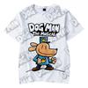 T-Shirt for Girls 3D Print Cute Dog Graphic T Shirts Summer Short Sleeves Casual Fashions