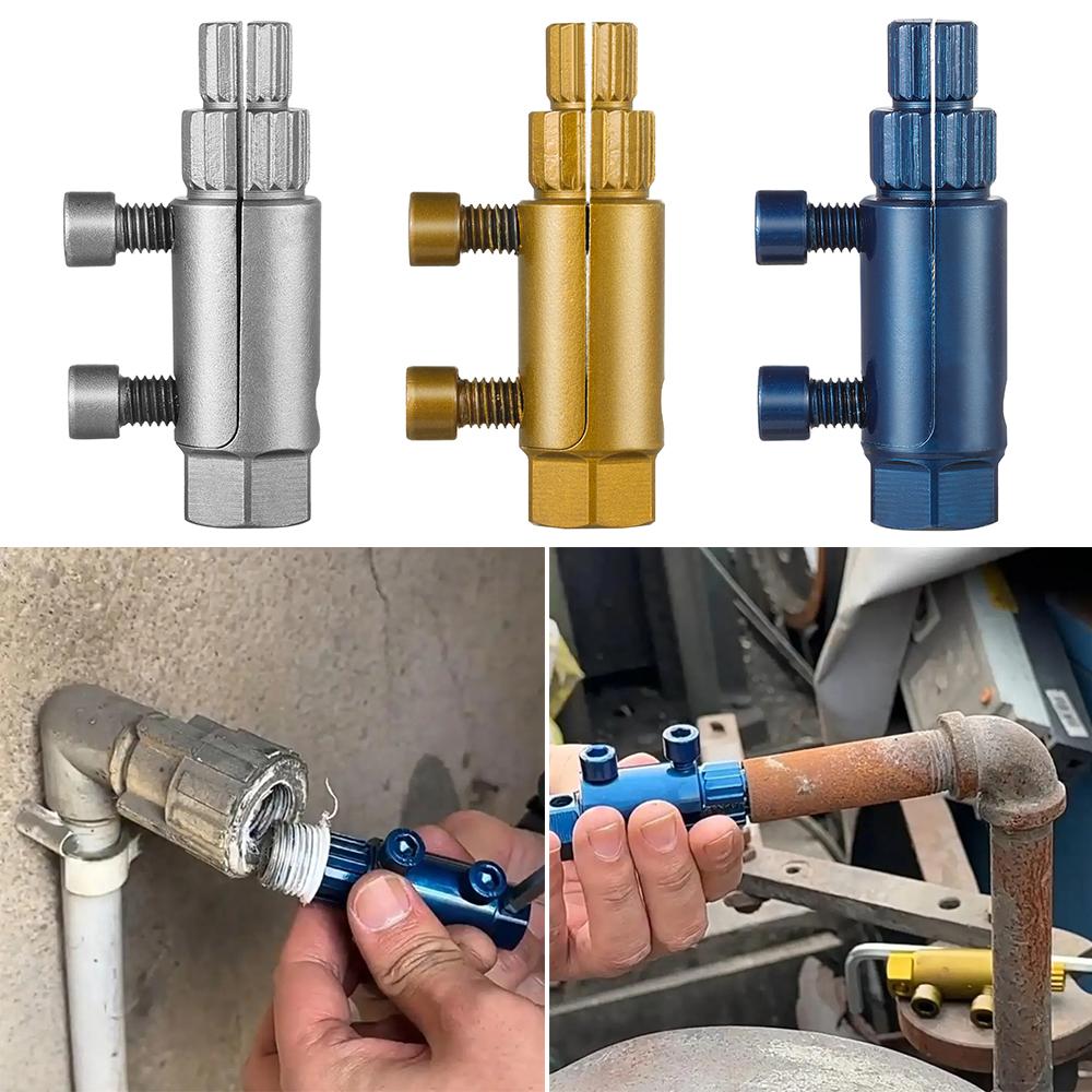 Pijpkop Schroef Extractie Gereedschap Hoekklep Gebroken Draad Extractor Bout Verwijdering Pijp Reparatie Schroefdraad Verwijdering Gereedschap Draagbaar