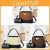 Borsa a Secchiello Classica in Mini PU con Tasca con Cerniera per Uscite Casual